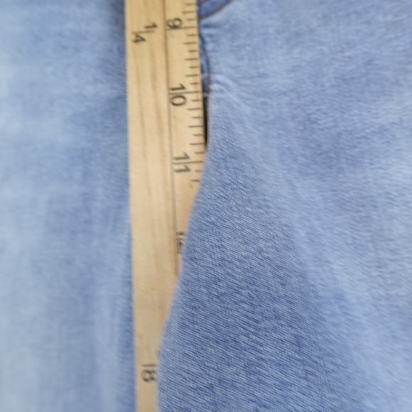 Spanx Skinny Jeans Light Vintage Wash Blue Womens Plus 1X Stretch 20275Q - Picture 4 of 9